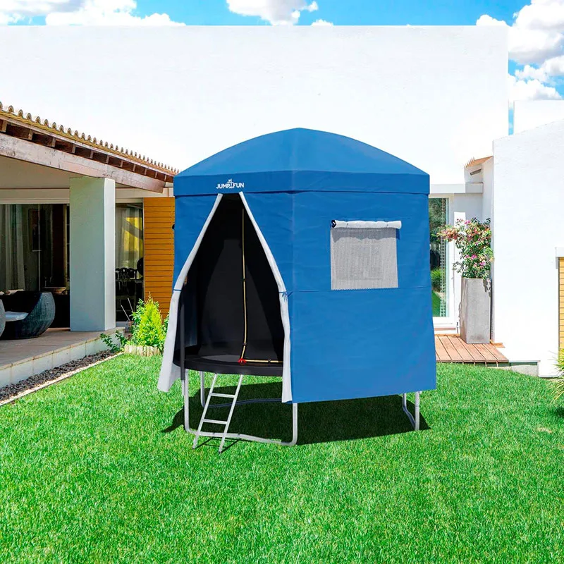 Tente de trampoline 8FT Bleu - ø244cm-1