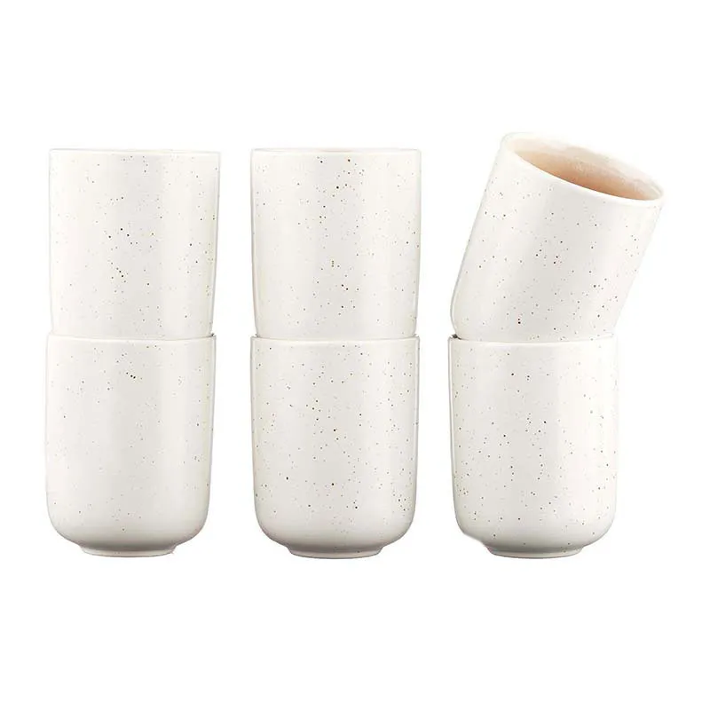 6 Mugs Oxygen Rose poudré - 30cl-3