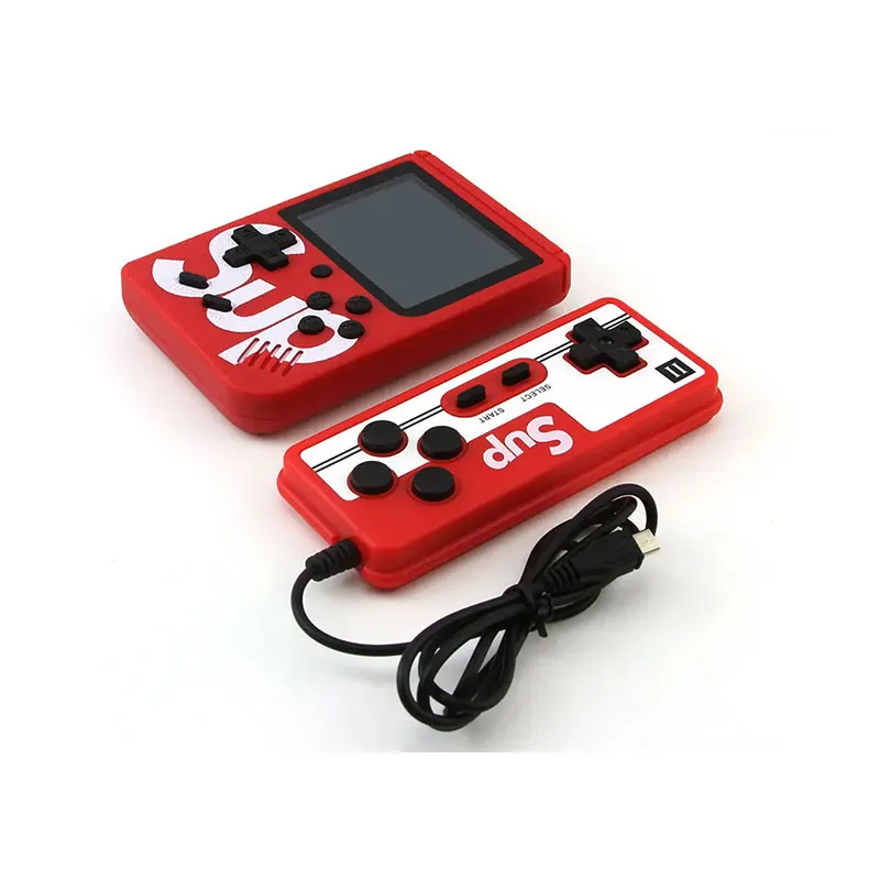 Console émulateur Sup avec manette 400 jeux Rouge - 8+-2