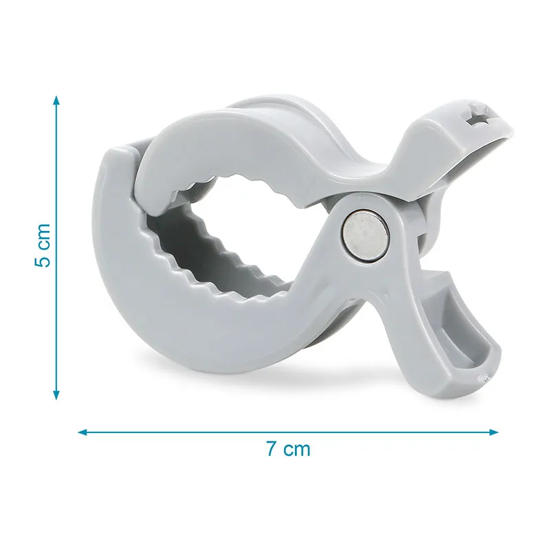 Pinces pour langes Gris - 4pcs-3