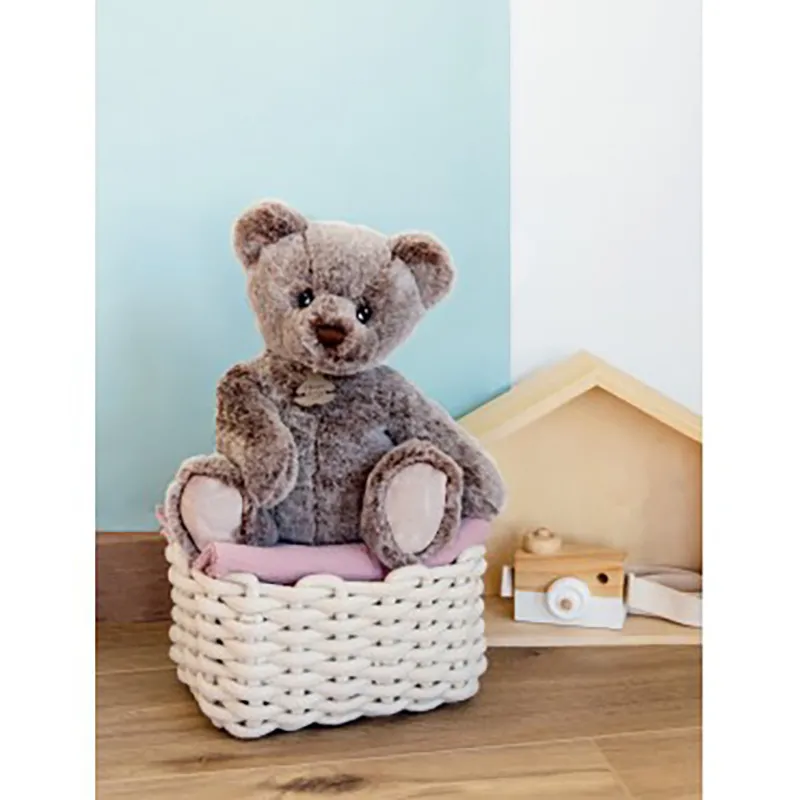Peluche Ours Les Sweety Mousse Anthracite - 25cm-1