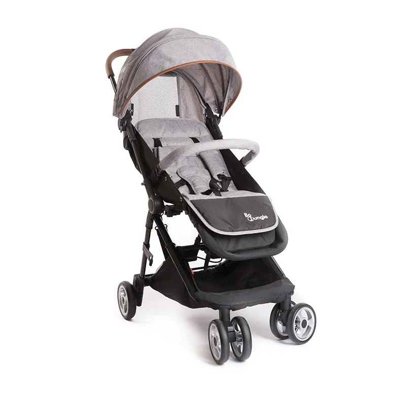 Poussette Genius ultra-compacte Gris clair - 47x43x23cm-10
