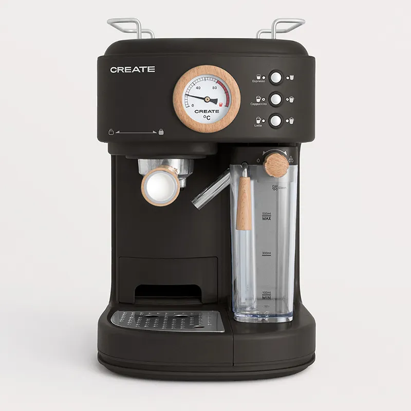 Cafetière Thera Retro-pro semi-automatic - Noir-0