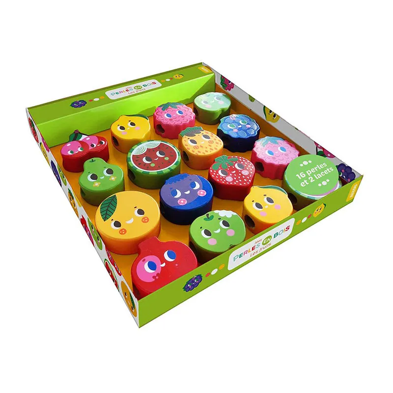 Mes perles en bois Les fruits - 24m+-0