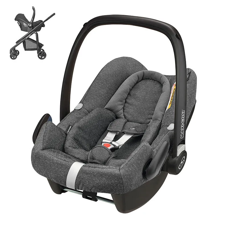 Siège-auto Cosi Rock Ceinturé/Isofix Gr.0+ sans base - Sparkling Grey-0