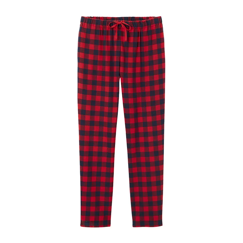 Pyjama Homme Renne de noël - Rouge/Marine/Écru-2