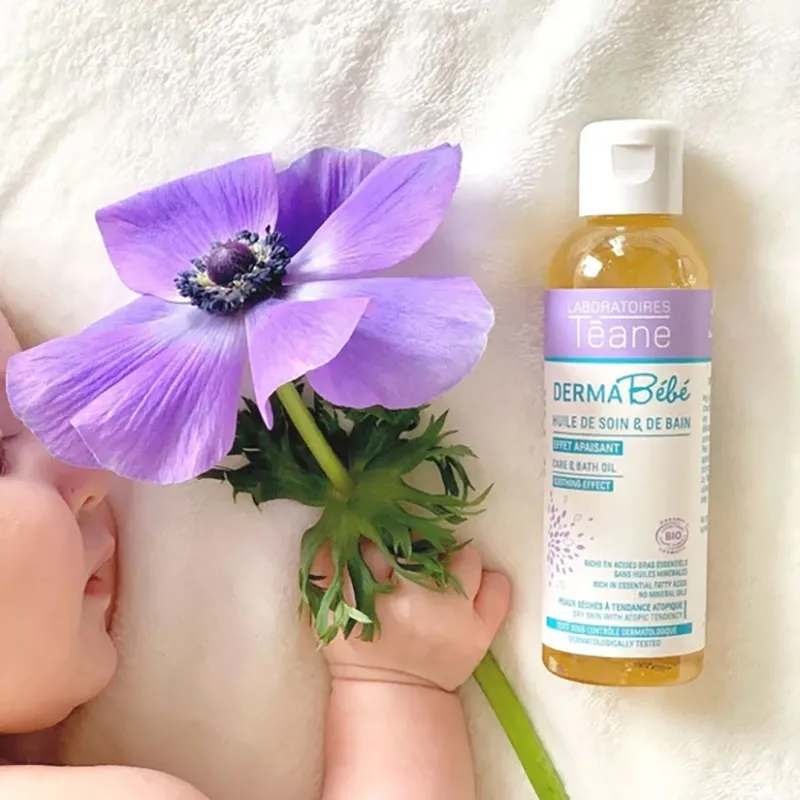 Huile de soin et de bain Certifié Bio - 100ml-0