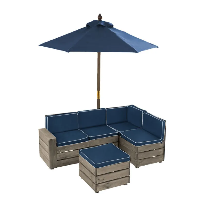 Canapé d'extérieur + Parasol Marine - 36m+-14