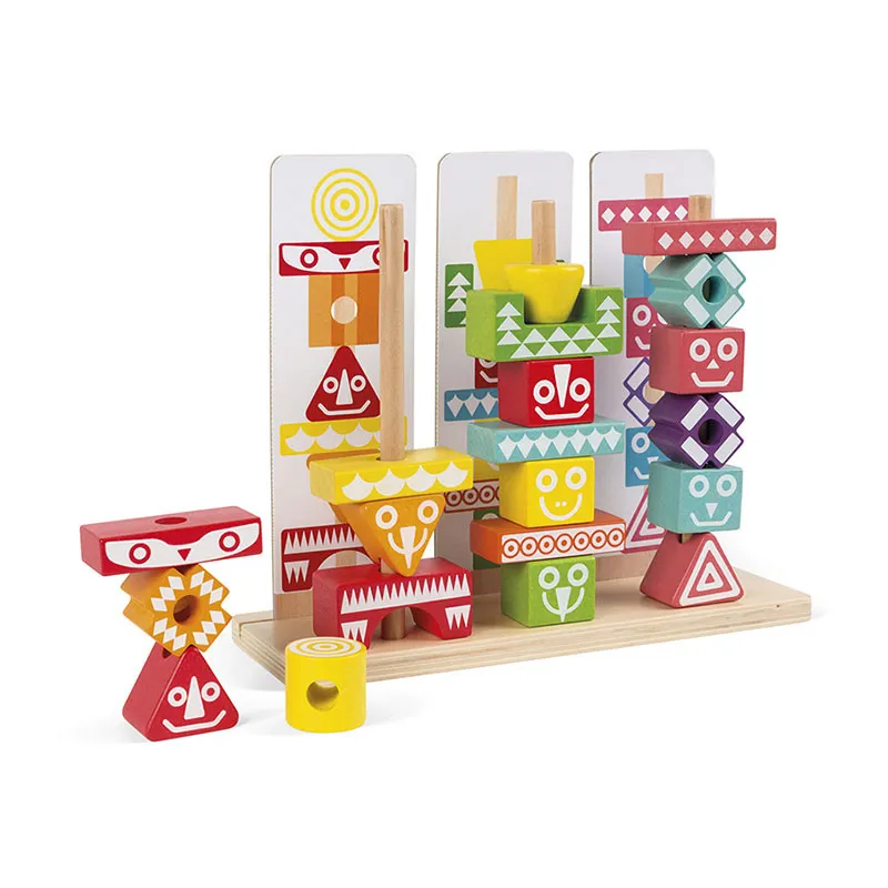 Jeu à empiler Edutotem 52pcs - 36m+-0