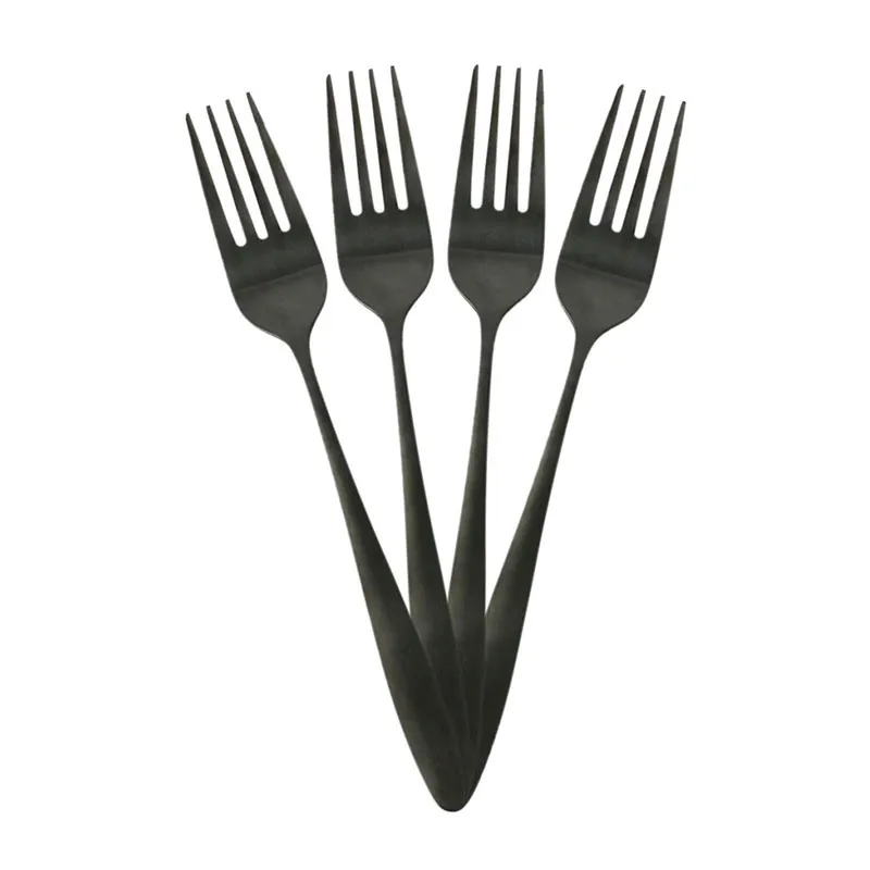 Ménagère de couverts Noir - 16pcs-3