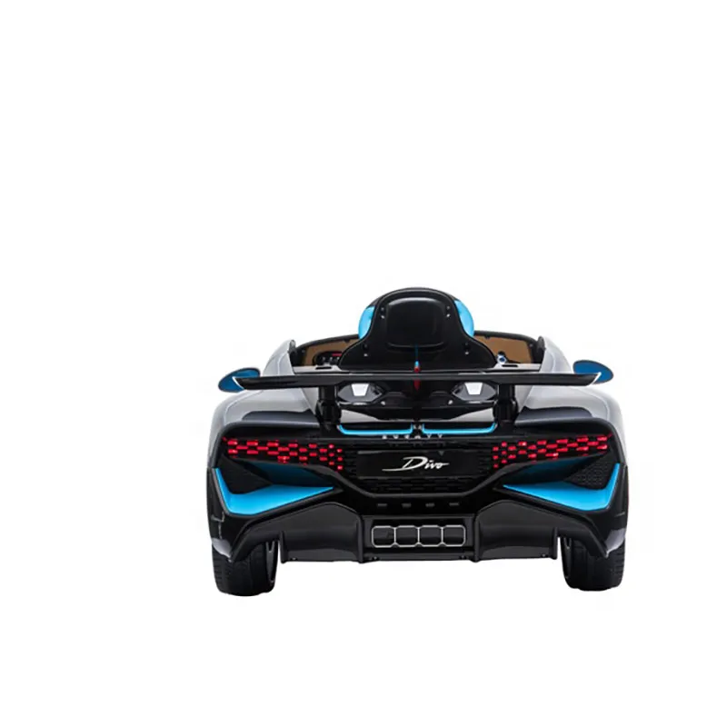 Voiture élec. Bugatti Divo Noir - 36m+-2