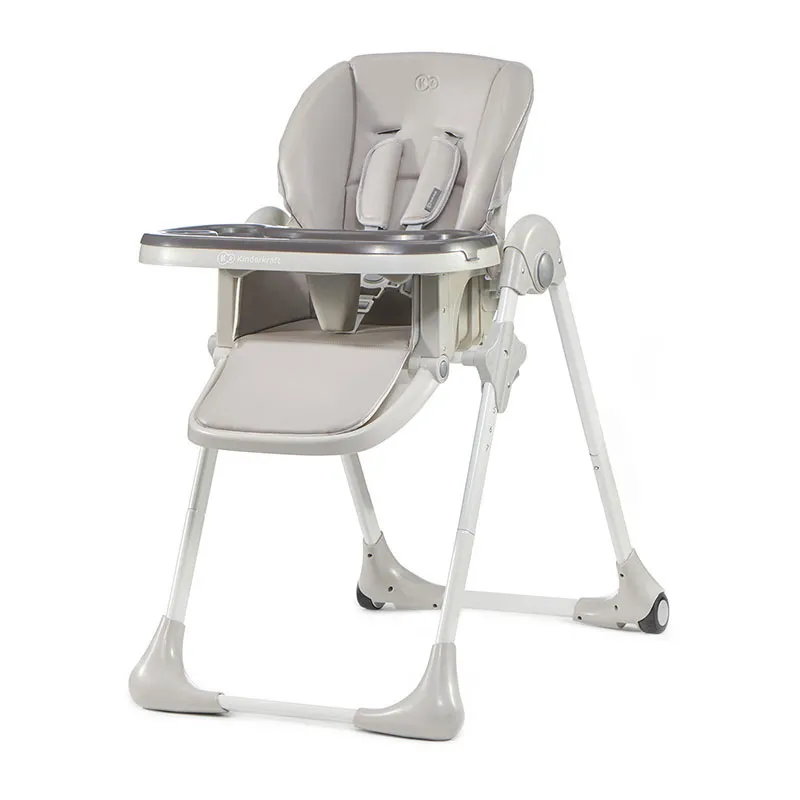 Chaise Haute Yummy Gris - 6m+-10