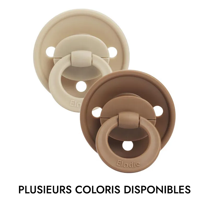 2 sucettes Silicone - 3m+-3