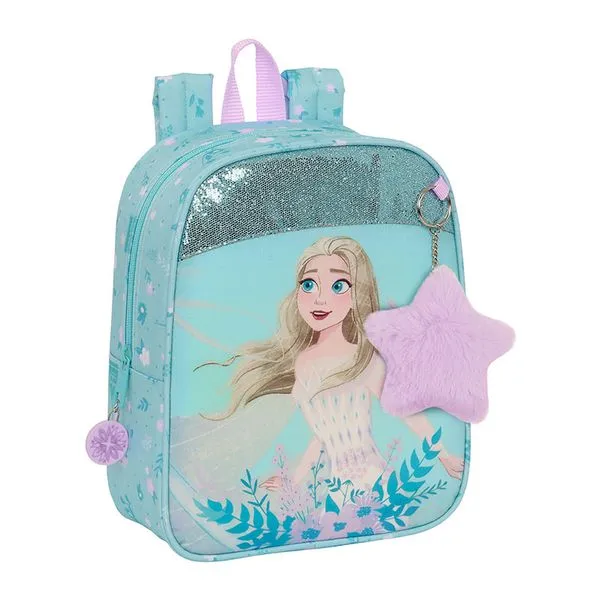 Mini sac à dos La Reine des neiges Hello spring - 27cm-0