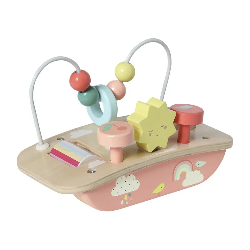 Mini table d'activités Bois - 10m+-1