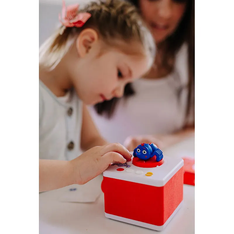 Starter set blanc + 4 Pers. Elé/Robot/Licorne/Koala - 0m+-13