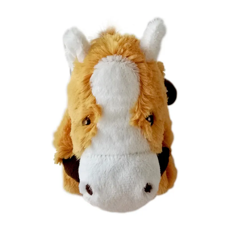 Peluche bouillotte tour de cou Cheval 60cm - 36m+-1
