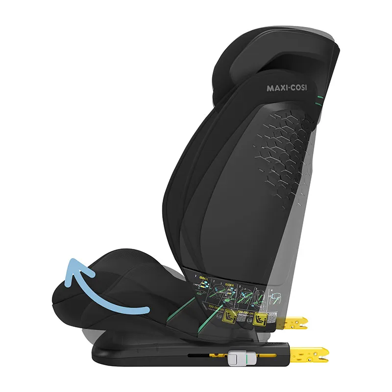 Siège-auto RodiFix S I-Size/Isofix 100-150cm - Basic Black-3