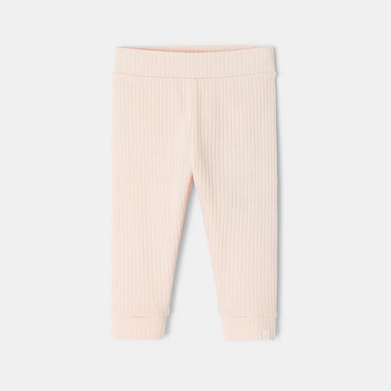 Caleçon Coton BIO Mixte - Rose poudre-0
