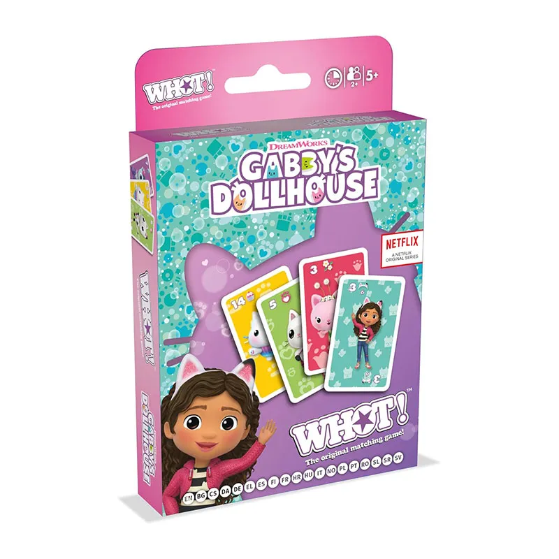 Jeu de cartes Whot Gabby et la maison magique - 6+-1