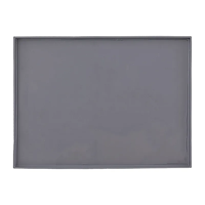 Plaque à génoise silicone Anthracite - ø28x2,8cm-0