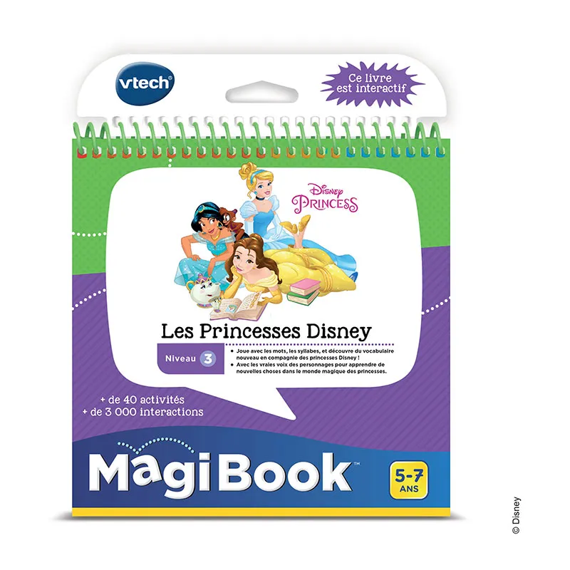 MagiBook Les mots enchantés des Princesses Disney - 5+-0