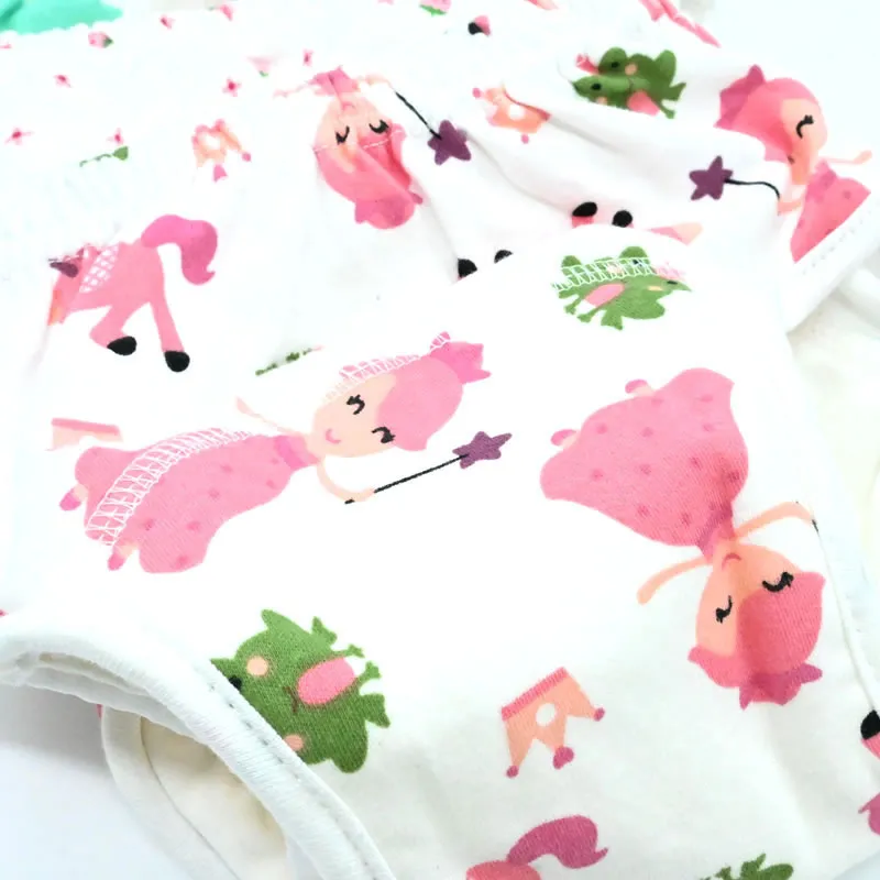3 Culottes d'apprentissage Bambou Mixte - Rose Princesse Nuage-2