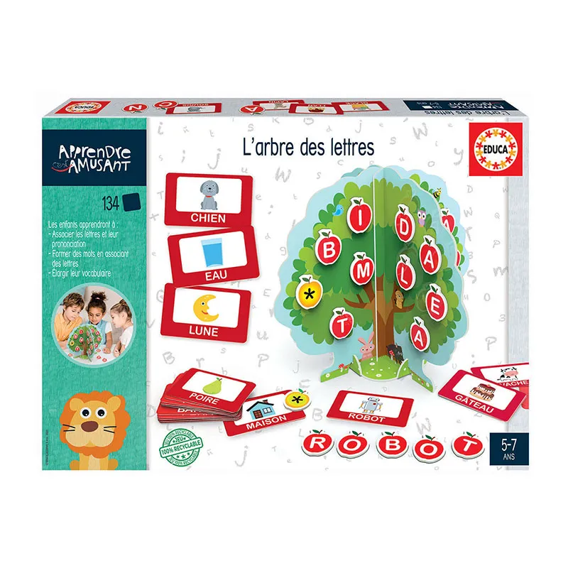 Jeux éducatif L’arbre des lettres - 5+-0
