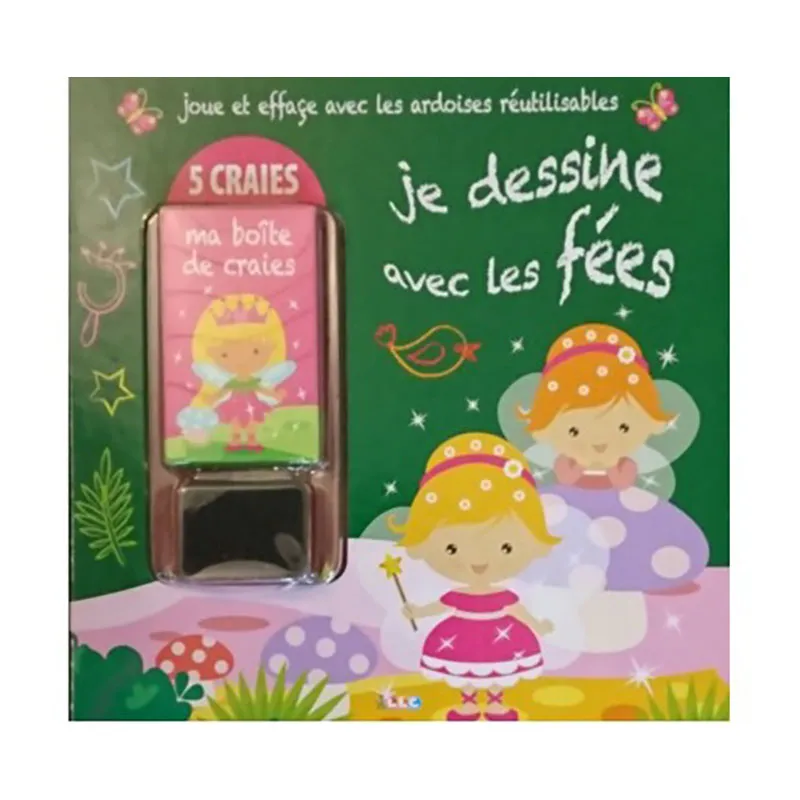 3 Cahiers de coloriage Licorne/Poney/Féés - 3+-3