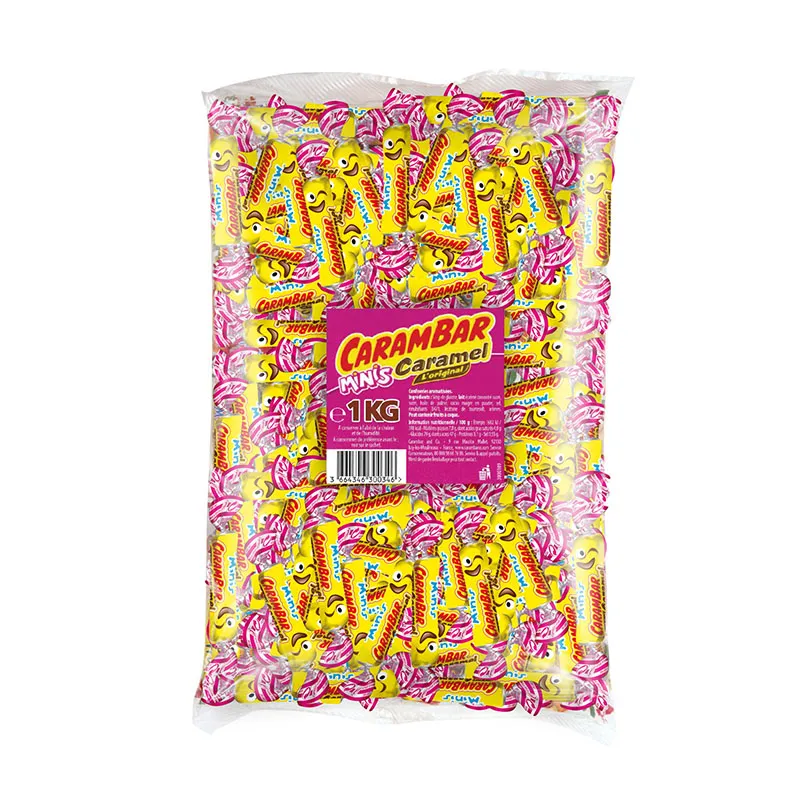 Carambar mini Caramel 1kg - 240pcs-0