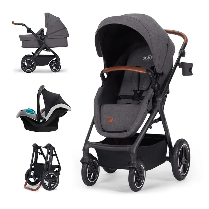 Bebeboutik Poussette 3en1 B Tour Mink Pro Dark Grey 0m