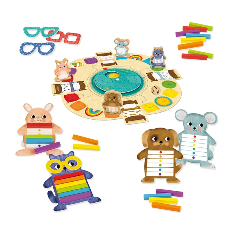 Jeux Coopératif Dress Up - 36m+-2