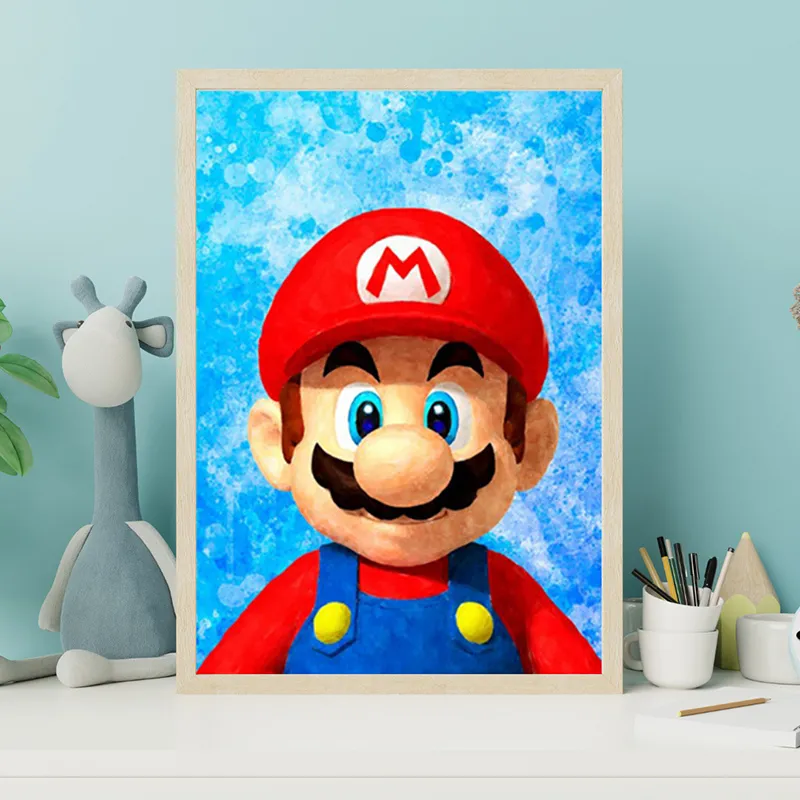Toile Mario Portait - 30x40cm-1