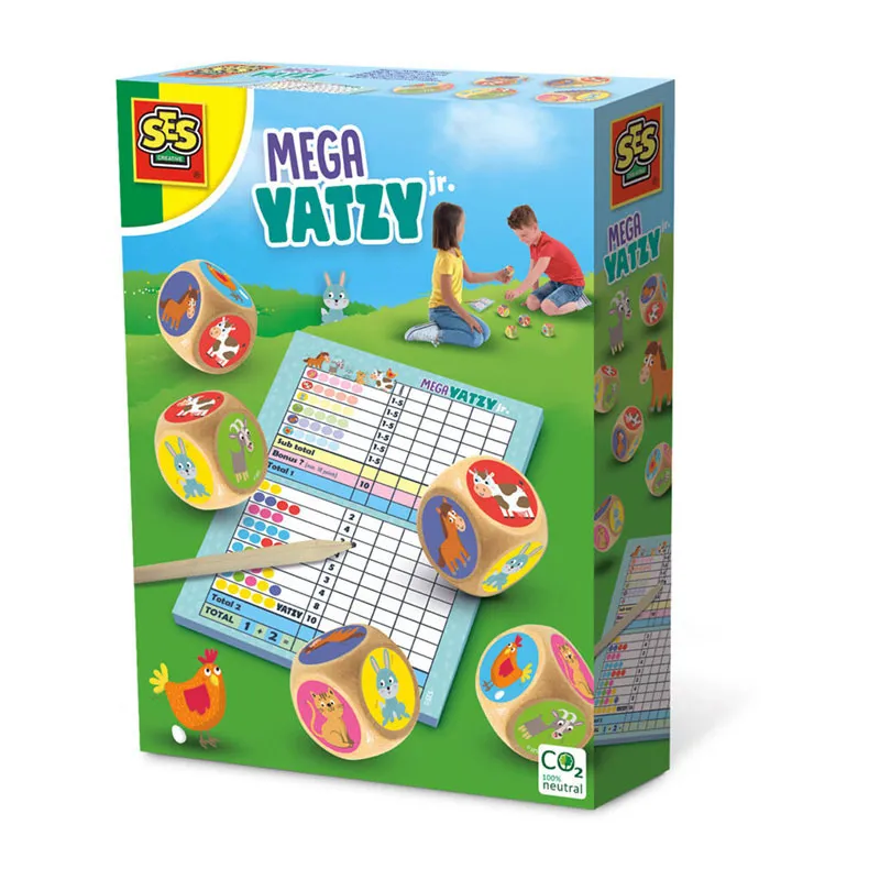 Mega Yatzy junior 8pcs - 4+-0