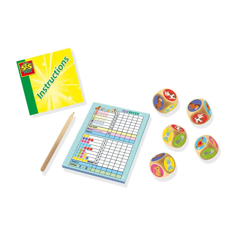 Mega Yatzy junior 8pcs - 4+-1