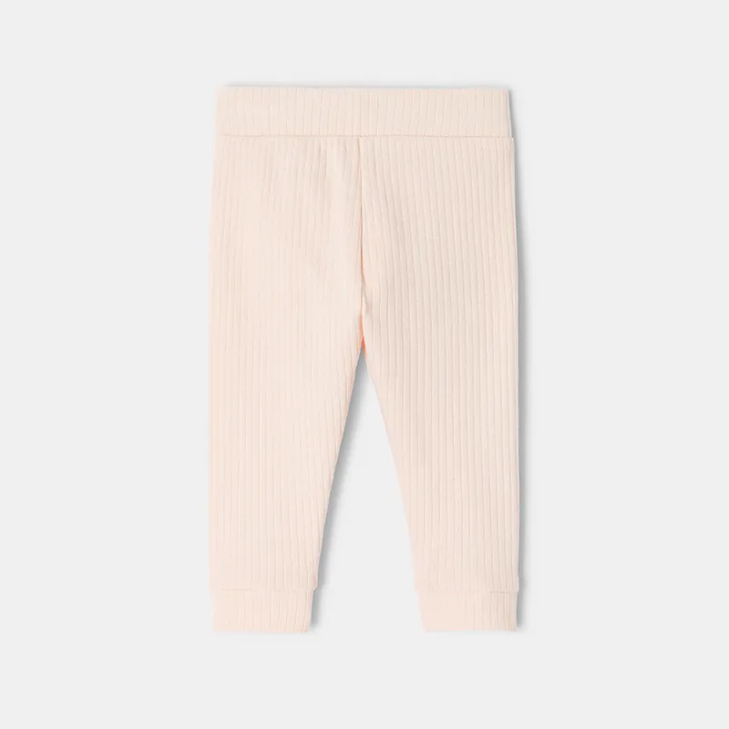 Caleçon Coton BIO Mixte - Rose poudre-1