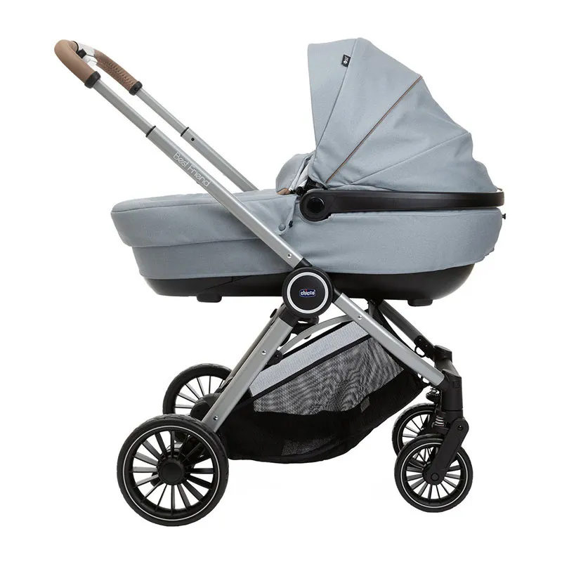 Trio Poussette Best Friend Pro Comfort Magnet Gris - 0m+-12