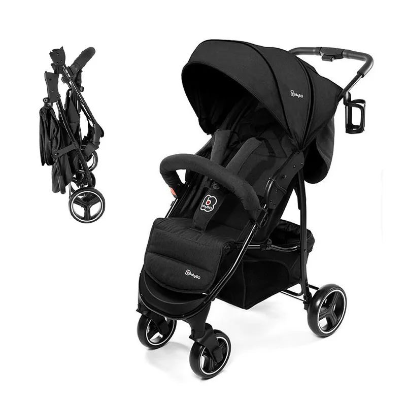 Poussette Compacte Basket Gris Foncé Chiné - 0m+-0