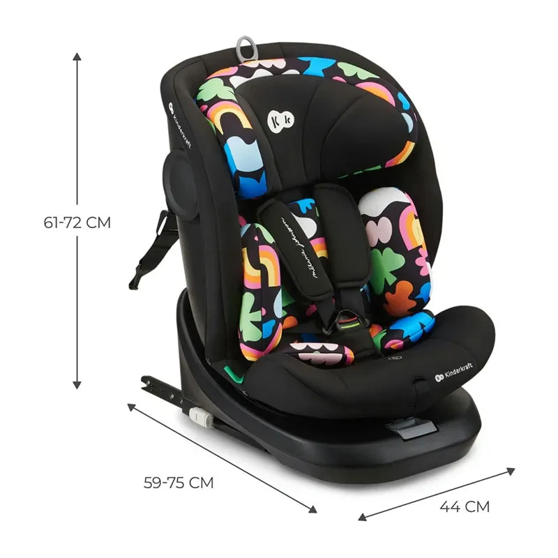 Siège-auto 360° I-Grow i-Size/Isofix 40-150 cm - Happy Shapes-11