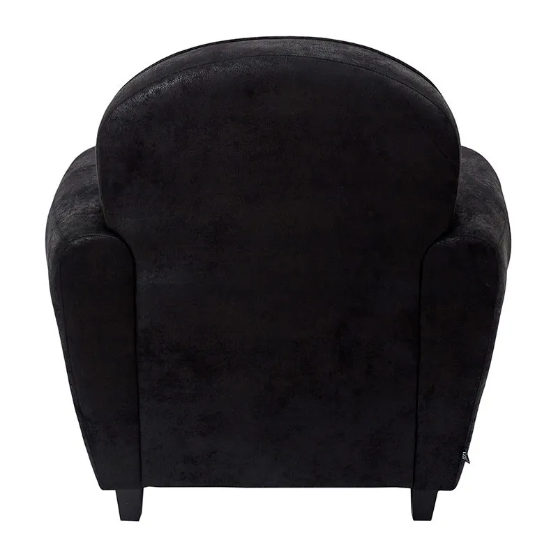 Fauteuil club Noir - 87x78x85cm-4