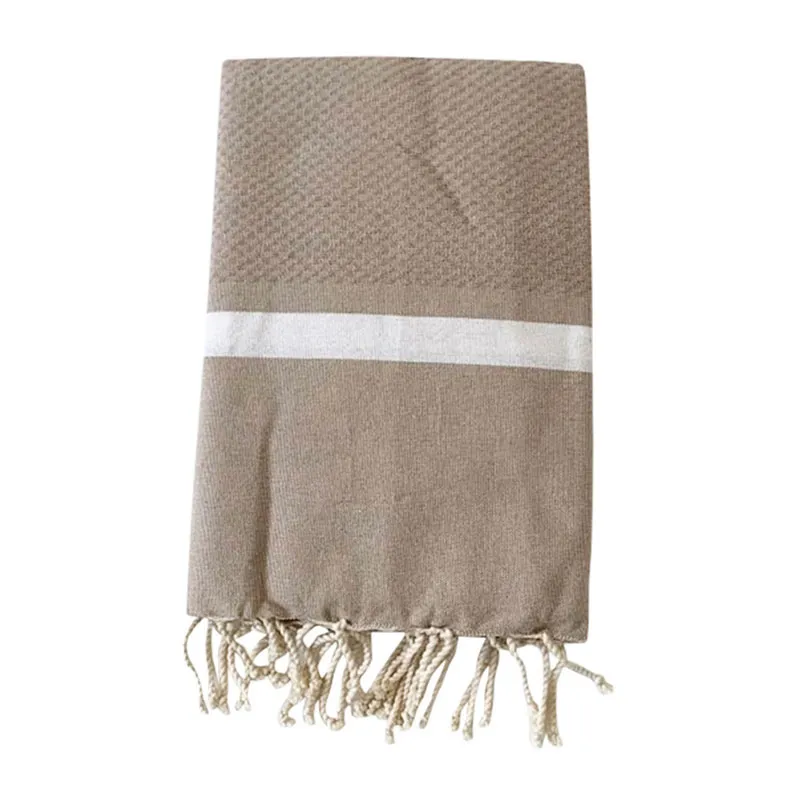 Fouta Melissa XL Beige - 200x200cm-0