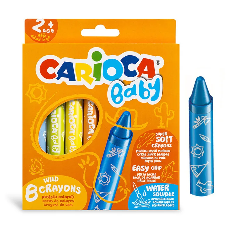Crayons à la cire Baby - 8pcs-0