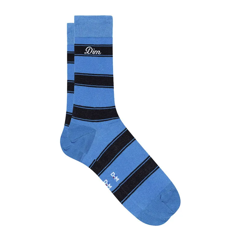 1 paires de chaussettes Coton Made in France Homme - Bleu-0