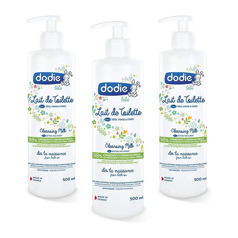 3 Laits de toilette 3en1 - 3x500ml-0