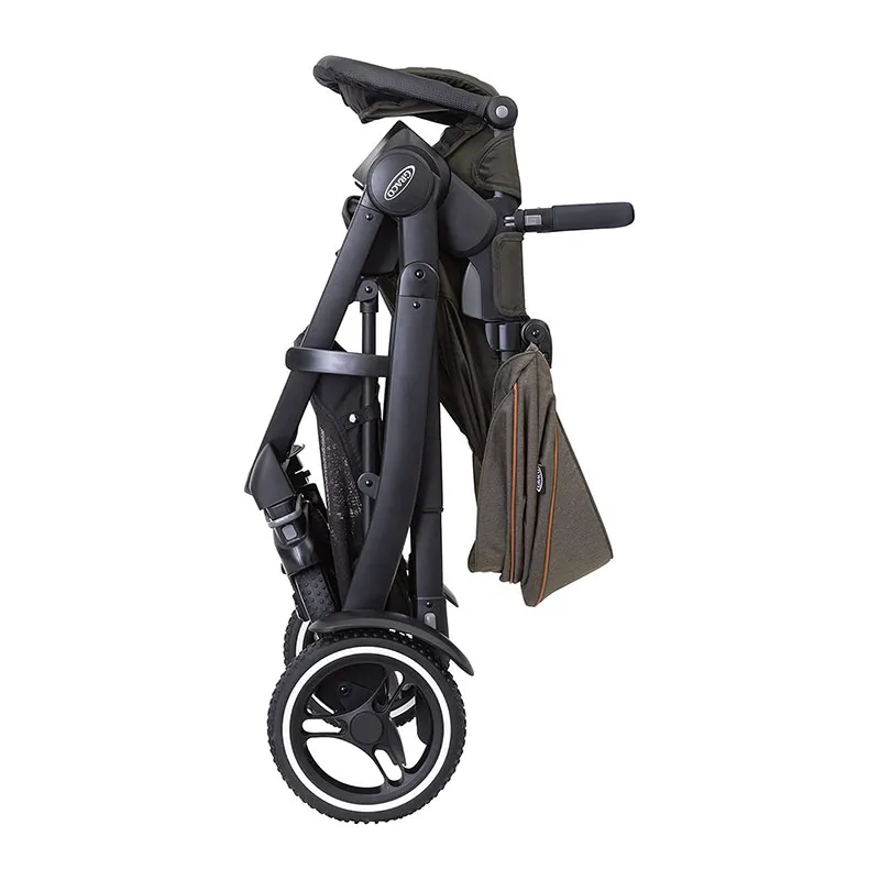 Poussette tout-terrain Evo Xt Noir/Kaki - 0m+-8