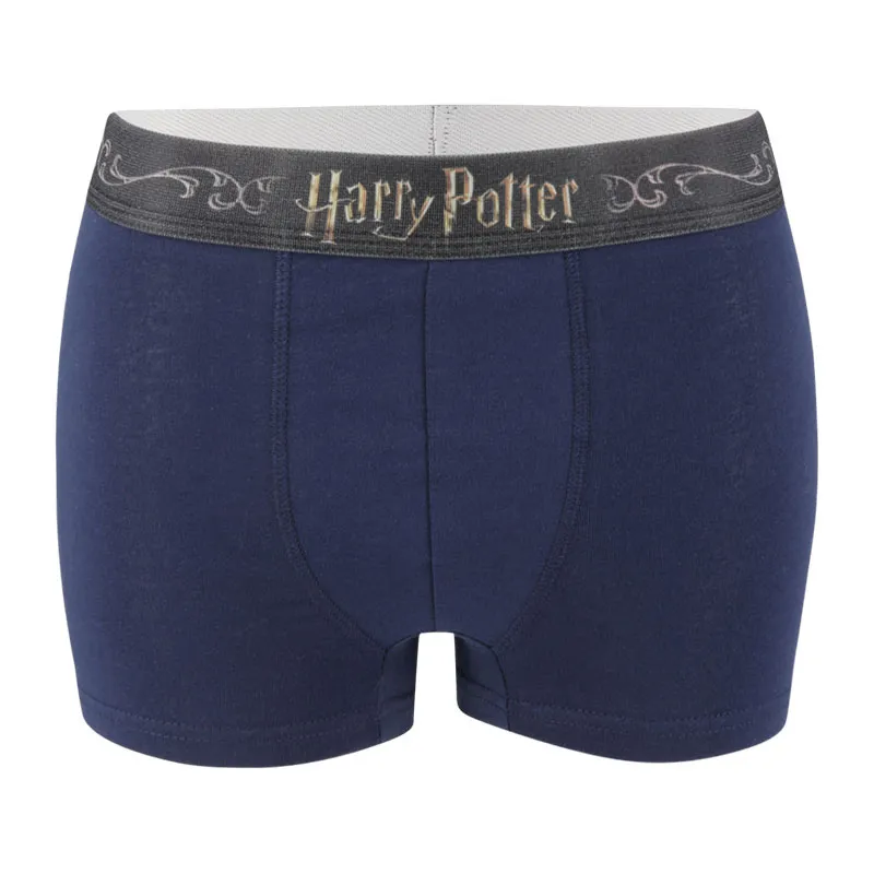 4 Boxers Homme Harry Potter - Gris-8