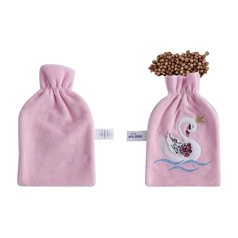 Coussin chauffant Cygne Rose - 0m+-1