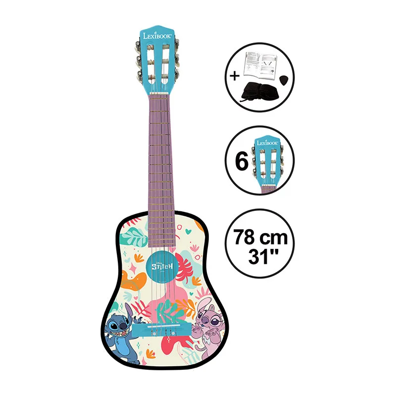 Guitare acoustique Stitch - 5+-1