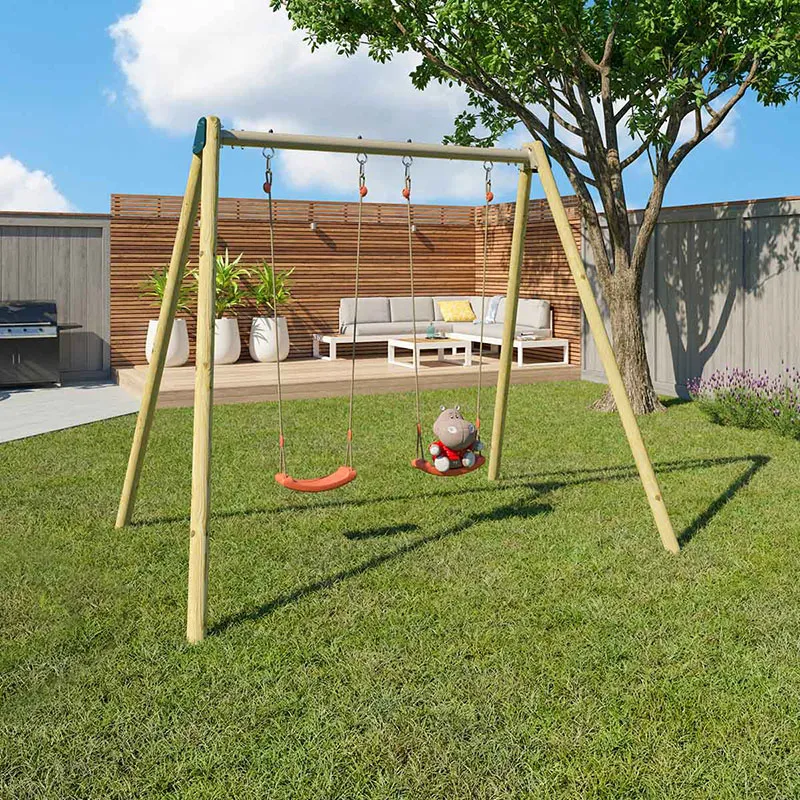 Portique Bois Doublo 2,30m - 3+-1