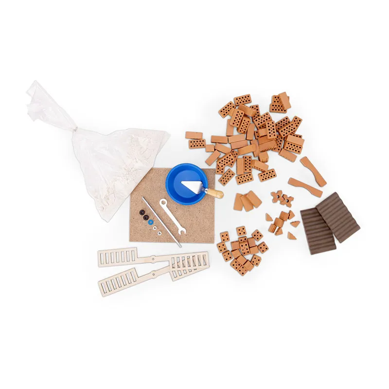 Jeu de construction Moulin à vent 100pcs - 6+-2